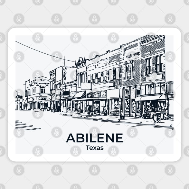 Abilene - Texas Magnet by Lakeric